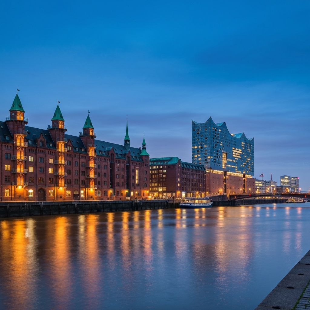 Hamburg cityscape